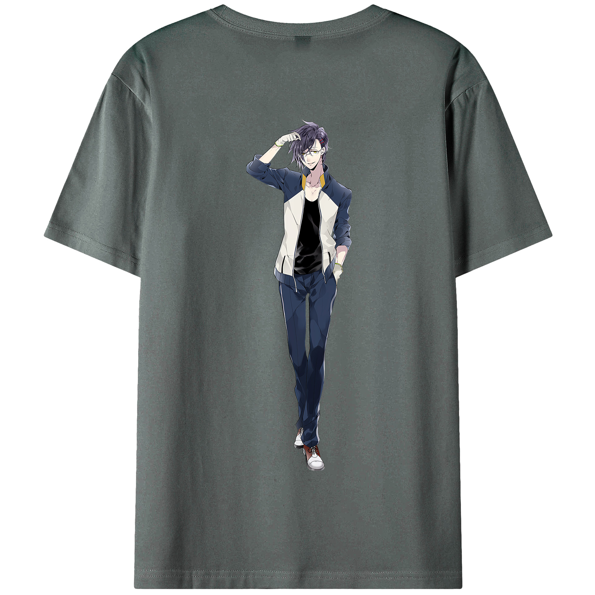 （画像用） 刀剣乱舞 Touken Ranbu 綿100％半袖Tシャツ（背面プリント）